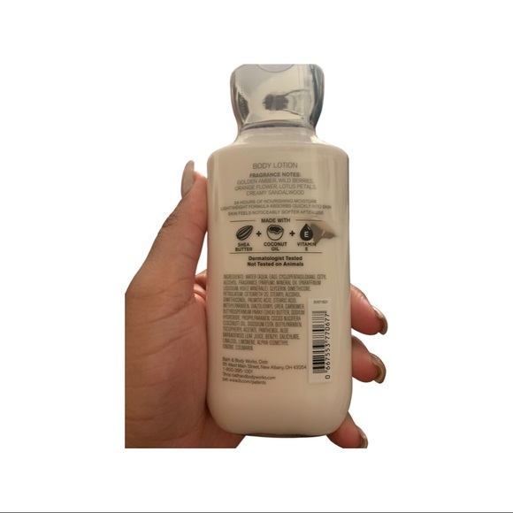 Bath and body works sensual amber body lotion - Picture 2 of 2